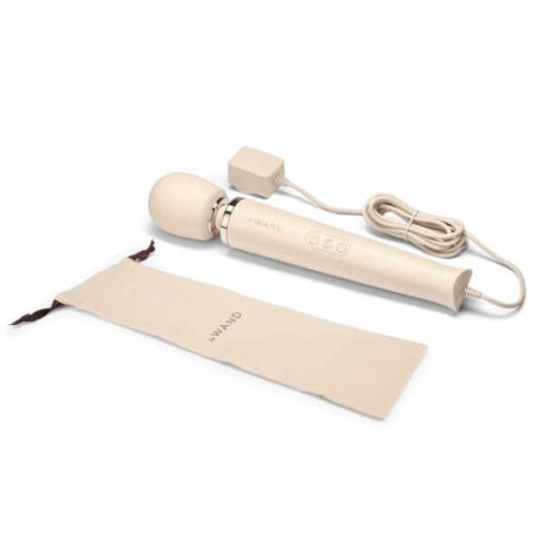 Le Wand Powerful Plug In Vibrating Massager Cream 2