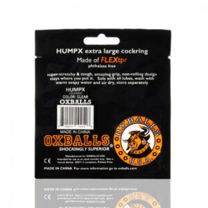 Oxballs Humpx cockring Clear OS 3