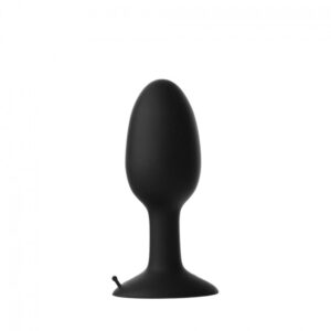 Prowler Large Weighted Butt Plug 120mm Tall Roll Play Black