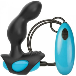 Rocks Off Index Vibrating Prostate Massager BlackBlue OS