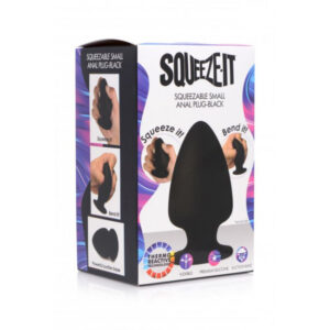 Squeezable Silicone Anal Plug Small