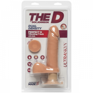 The D Perfect D Vibrating with ballsULTRASKYN Vanilla 7in 1