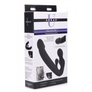 Tri Volver Rechargeable Strapless Strap On 1