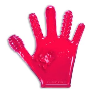 FINGER FUCK glove hot pink