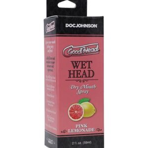 GoodHead Wet Head Dry Mouth Spray Pink Lemonade 2 fl. oz 1