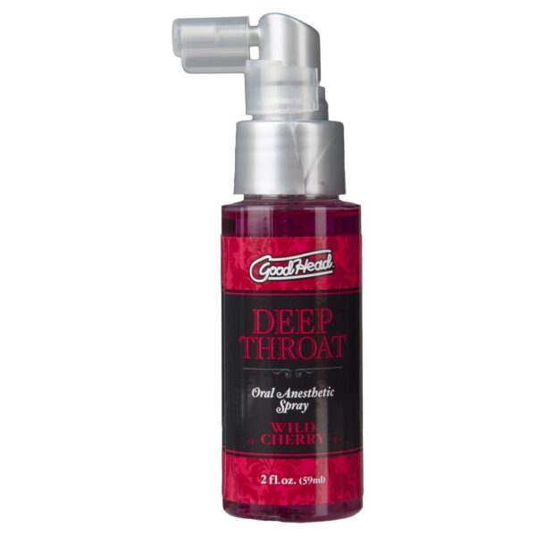 Goodhead Deep Throat Spray Cherry Transparent