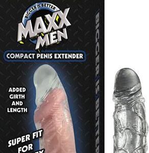 MAXX MEN COMPACT PENIS SLEEVE CLEAR 1
