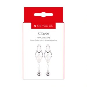 Me You Us Clover Nipple Clamp Silver 1