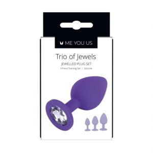 Me You Us Trio Of Jewels Purple 3