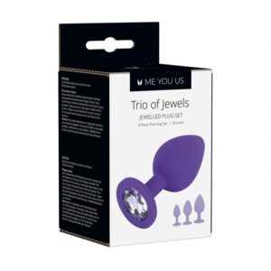 Me You Us Trio Of Jewels Purple 4