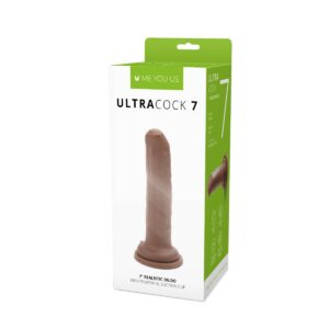 Me You Us Uncut Ultra Cock 7 Caramel Realistic Dildo 1
