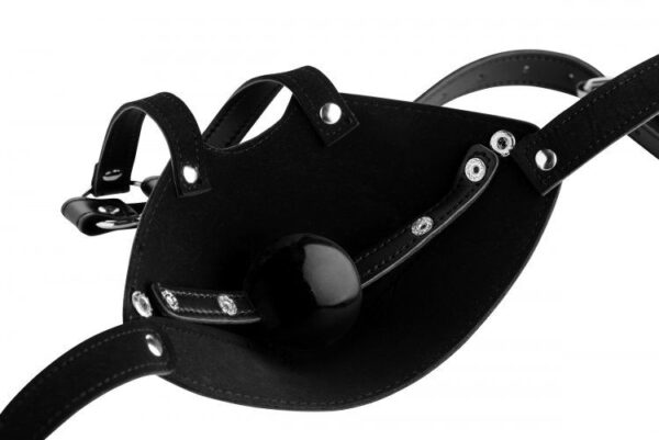 Mouth Harness with Ball Gag 3