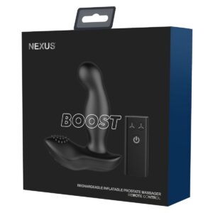 Nexus Boost Prostate Massager With Inflatable Tip 1