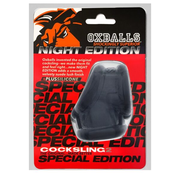 Oxballs Cocksling 2 Sling Plus Silicone Special Edition Night 1