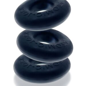 Oxballs Ringer Cockring 3 Pack Plus Silicone Special Edition Night 4
