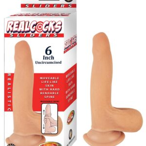 Realcocks Sliders Uncircumcised White 6 1