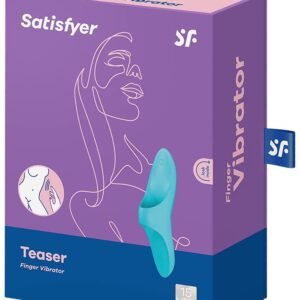 Satisfyer Teaser Finger Vibrator Light Blue 1