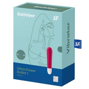 Satisfyer Ultra Power Bullet 1 Vibrator Red 1