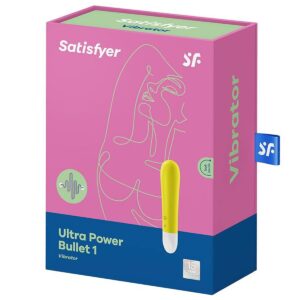 Satisfyer Ultra Power Bullet 1 Vibrator Yellow 1