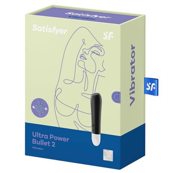 Satisfyer Ultra Power Bullet 2 Vibrator Black 1