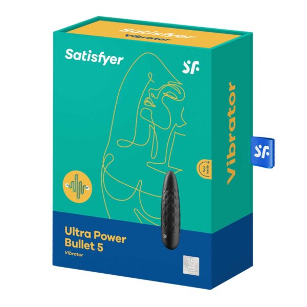 Satisfyer Ultra Power Bullet 5 Vibrator Black 1