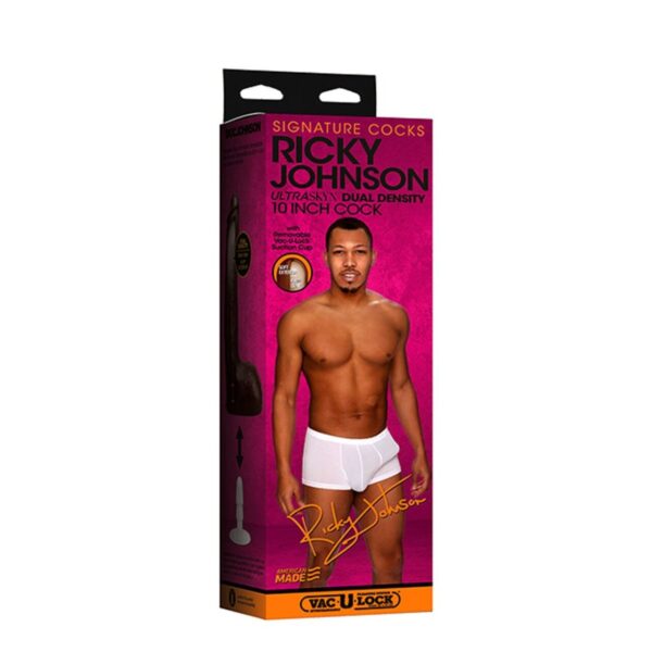Signature Cocks Ricky Johnson 10 Inch ULTRASKYN Cock with Removable Vac U Lock Suction Cup 1