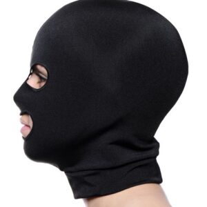 Spandex Hood With Eye And Mouth Holes 3