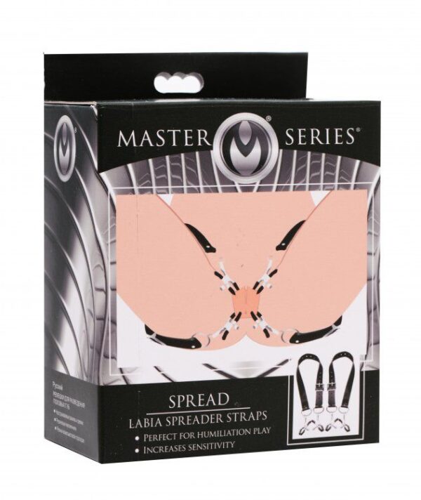 Spread Labia Spreader Straps with Clamps 1