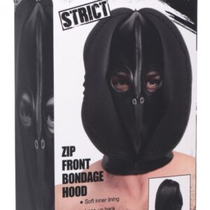 Zip Front Bondage Hood