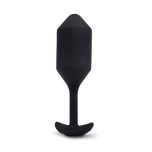 B-vibe Vibrating Snug Plug 5 Black | Anal Sex Toys