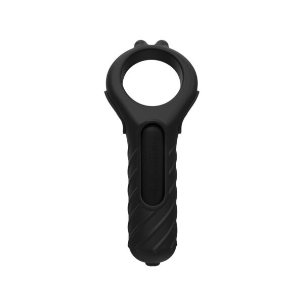 Bathmate Vibe Edge Vibrating glans Tickler Black | Cock Rings