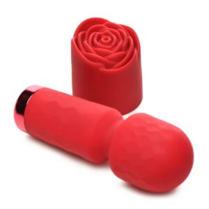 Bloomgasm Pleasure Rose Petite Mini Silicone Rose Wand | Vibrators