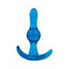 Blue Line 3.5inch Tear Drop Butt Plug | Anal Sex Toys