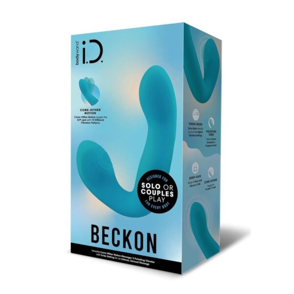 Bodywand I.D. Beckon Dual Stim Teal