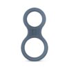 Boners Silicone Cock Ring And Ball Stretcher Grey | Cock Rings