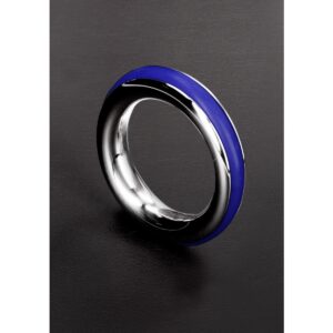 Cazzo Tensions Stainless Steel Cockring 2inch Blue | Cock Rings