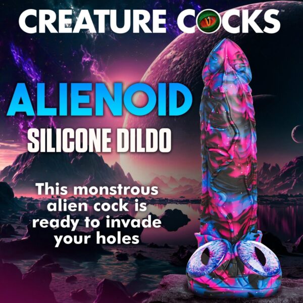 Creature Cocks Alienoid Silicone Dildo - Image 4