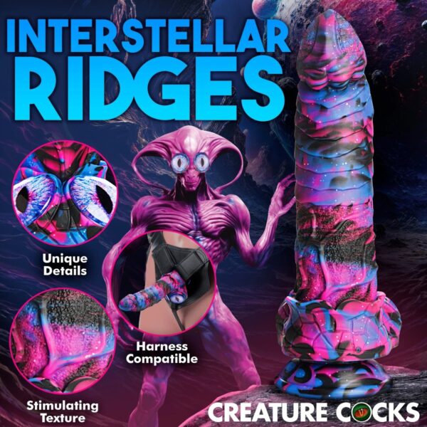 Creature Cocks Alienoid Silicone Dildo - Image 8