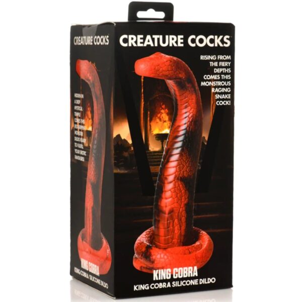 Creature Cocks King Cobra Silicone Dildo 8.5inch - Image 2