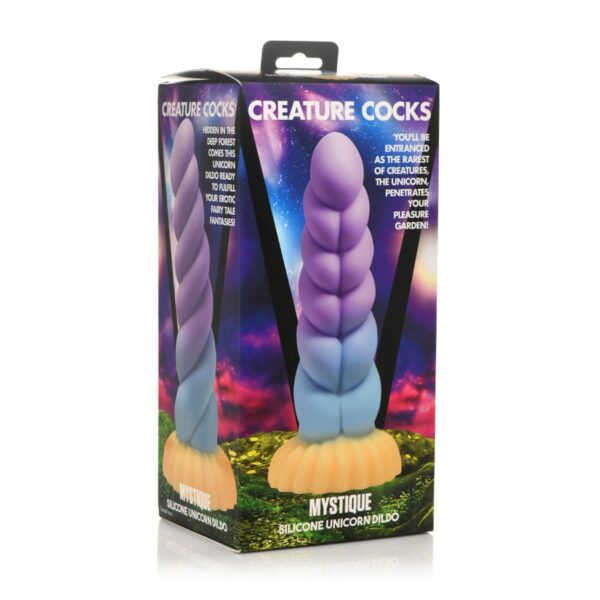 Creature Cocks Mystique Silicone Unicorn Dildo - Image 2