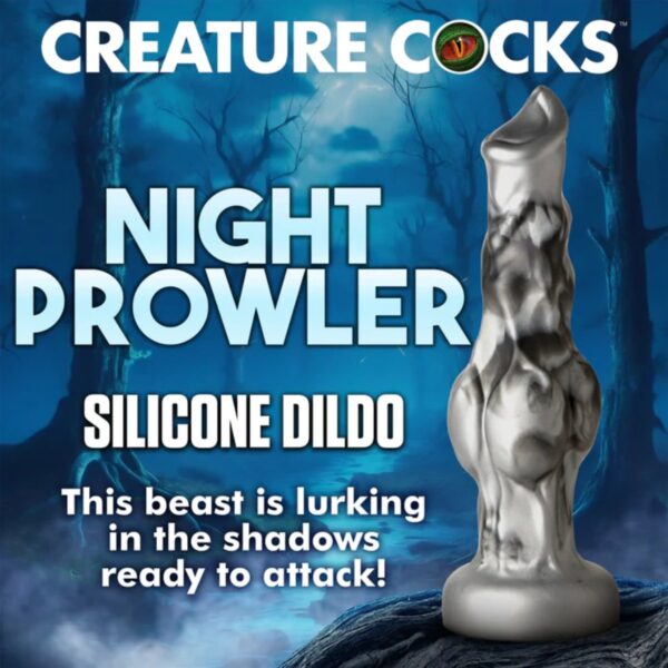 Creature Cocks Night Prowler Silicone Dildo Medium - Image 4