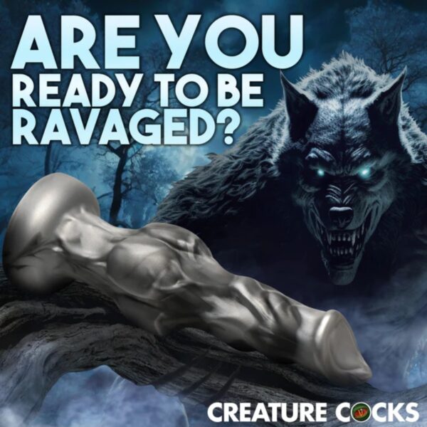 Creature Cocks Night Prowler Silicone Dildo Medium - Image 5