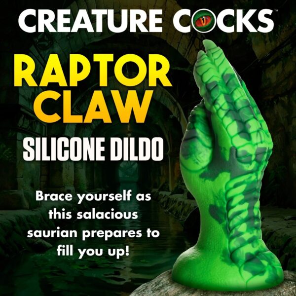 Creature Cocks Raptor Claw Fisting Silicone Dildo - Image 4