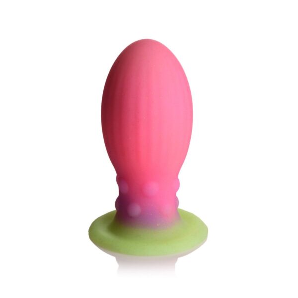 Creature Cocks Xeno Egg Glow in the Dark Silicone Egg Pink Large 4.5 Inch | Dildos