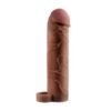 Fantasy X-tensions Perfect 2inch Extension with Ball Strap Brown | Cock Rings