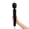 Le Wand Plugin Massager Wand Black | Vibrators