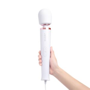 Le Wand Plugin Massager Wand White | Vibrators