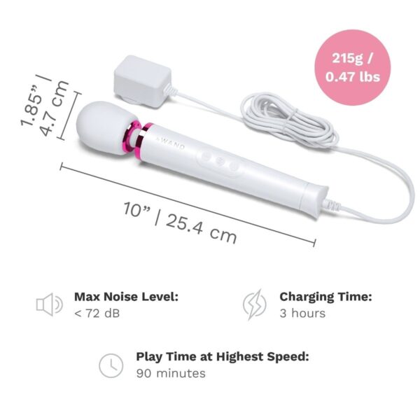 Le Wand Powerful Petite Plug In White - Image 7