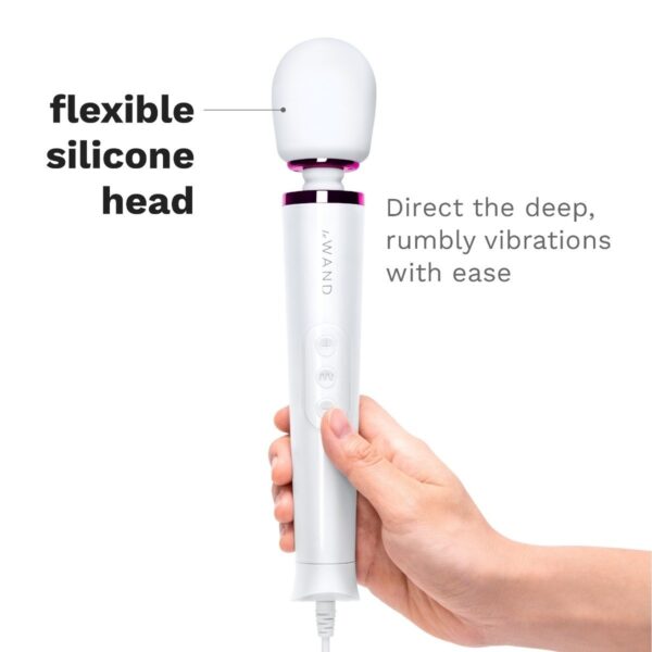 Le Wand Powerful Petite Plug In White | Vibrators