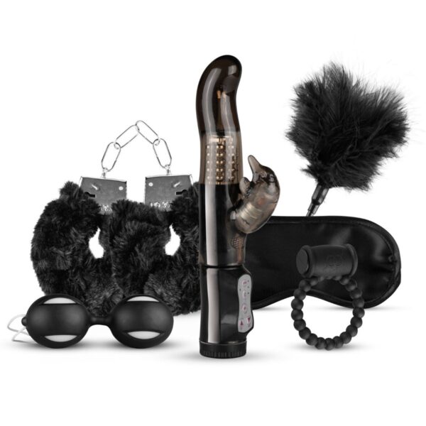 Loveboxxx I Love Black Couples Bondage Sex Toy Gift Set | Vibrators